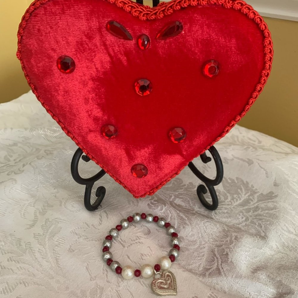 Crystal & Pearl Bracelet